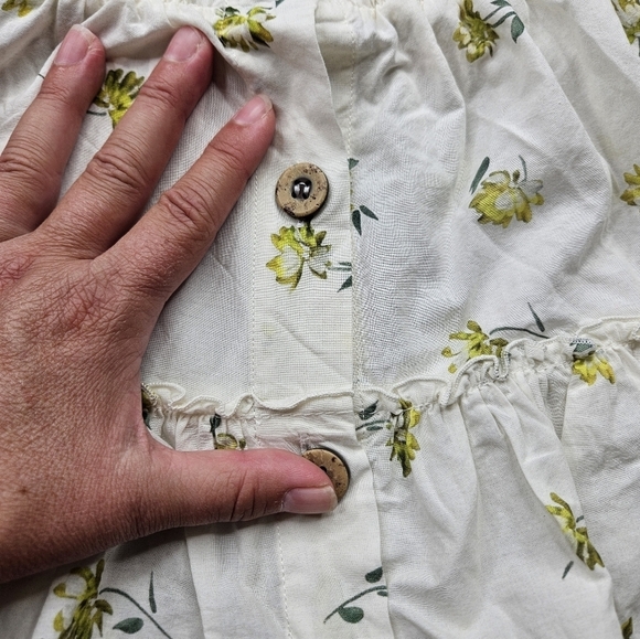 Eberjey Nostalgia Garden Nellie Floral Print Mini-Skirt Cloud Medium - Picture 13 of 15